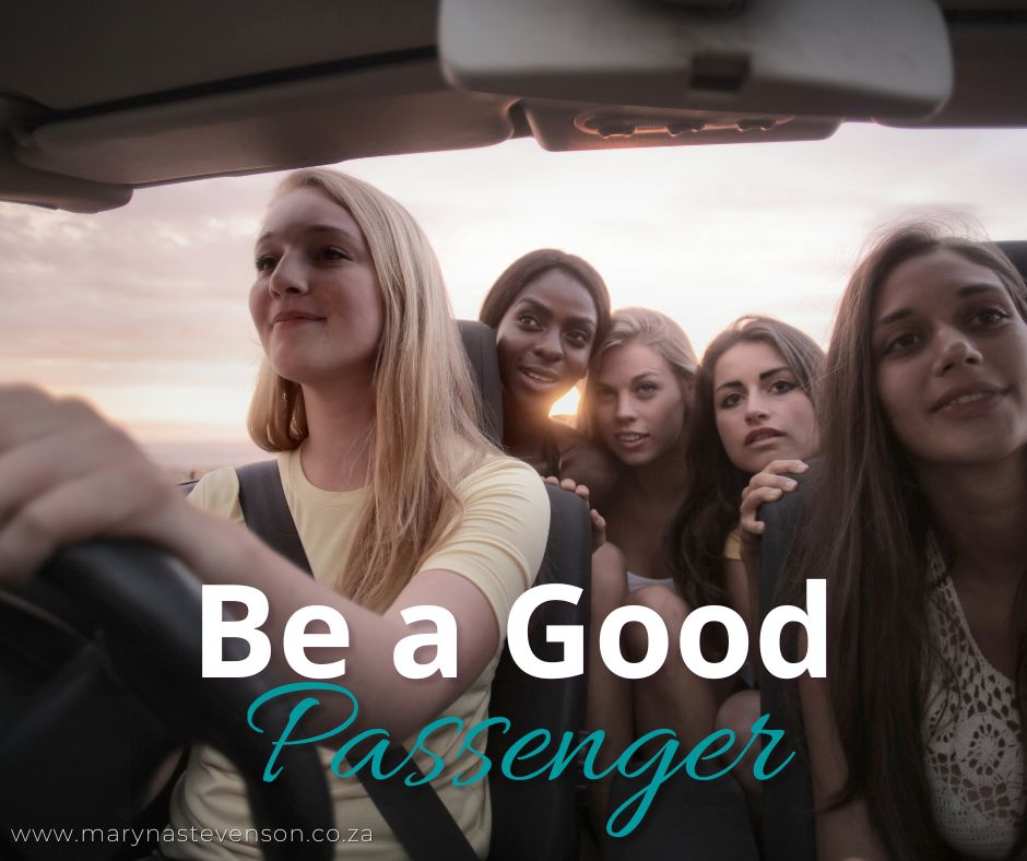 Be A Good Passenger